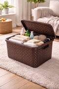 CESTO RATtAN MARROM MEDIO 16 LTS